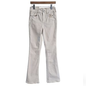 We the Free white flare stretch jeans size 29